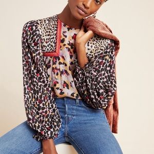 Anthropologie Bl-nk Miranda Blouse
